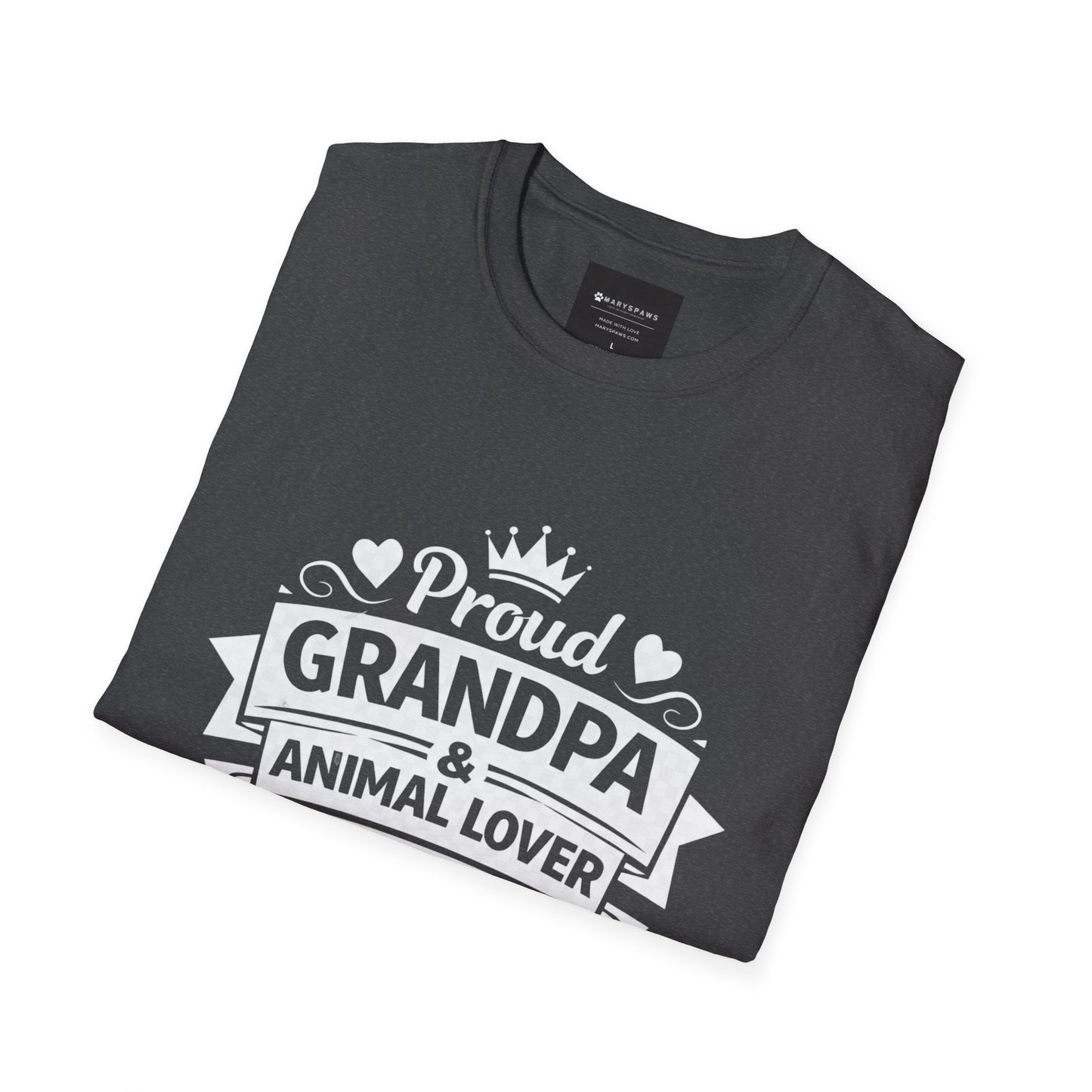 Proud Grandpa & Animal Lover T-Shirt