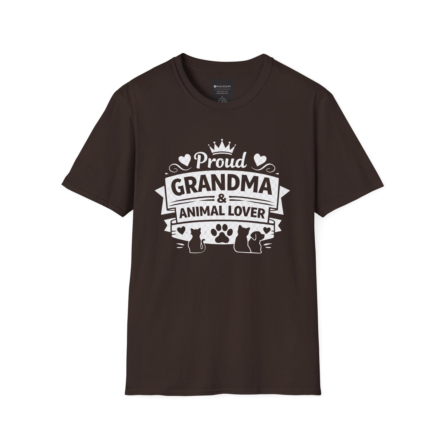Proud Grandma & Animal Lover T-Shirt