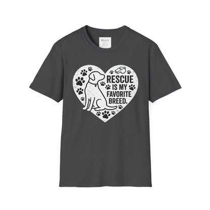 Rescue Is My Favorite Breed T-Shirt