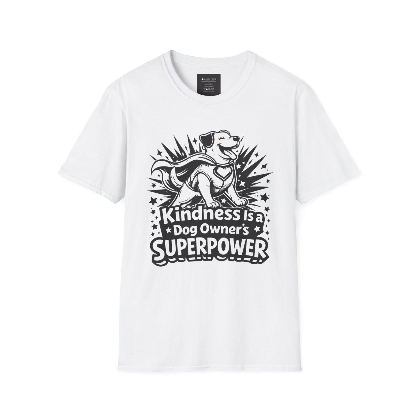 Dog Owner T‑Shirt — "Kindness Is a Dog Owner's Superpower" V2 Graphic Tee