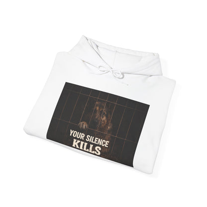 Hoodie - "Your Silence Kills" Advocacy Graphic Hoodie