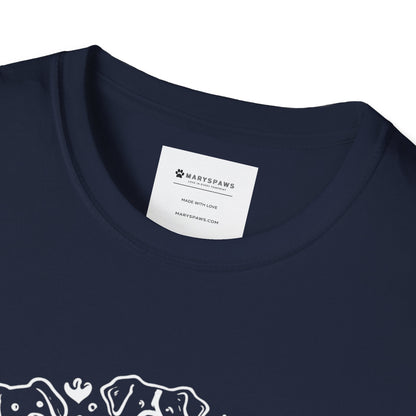 Rescue Dogs T-Shirt — "Rescue is My Favorite Breed" Pet Rescue Tee