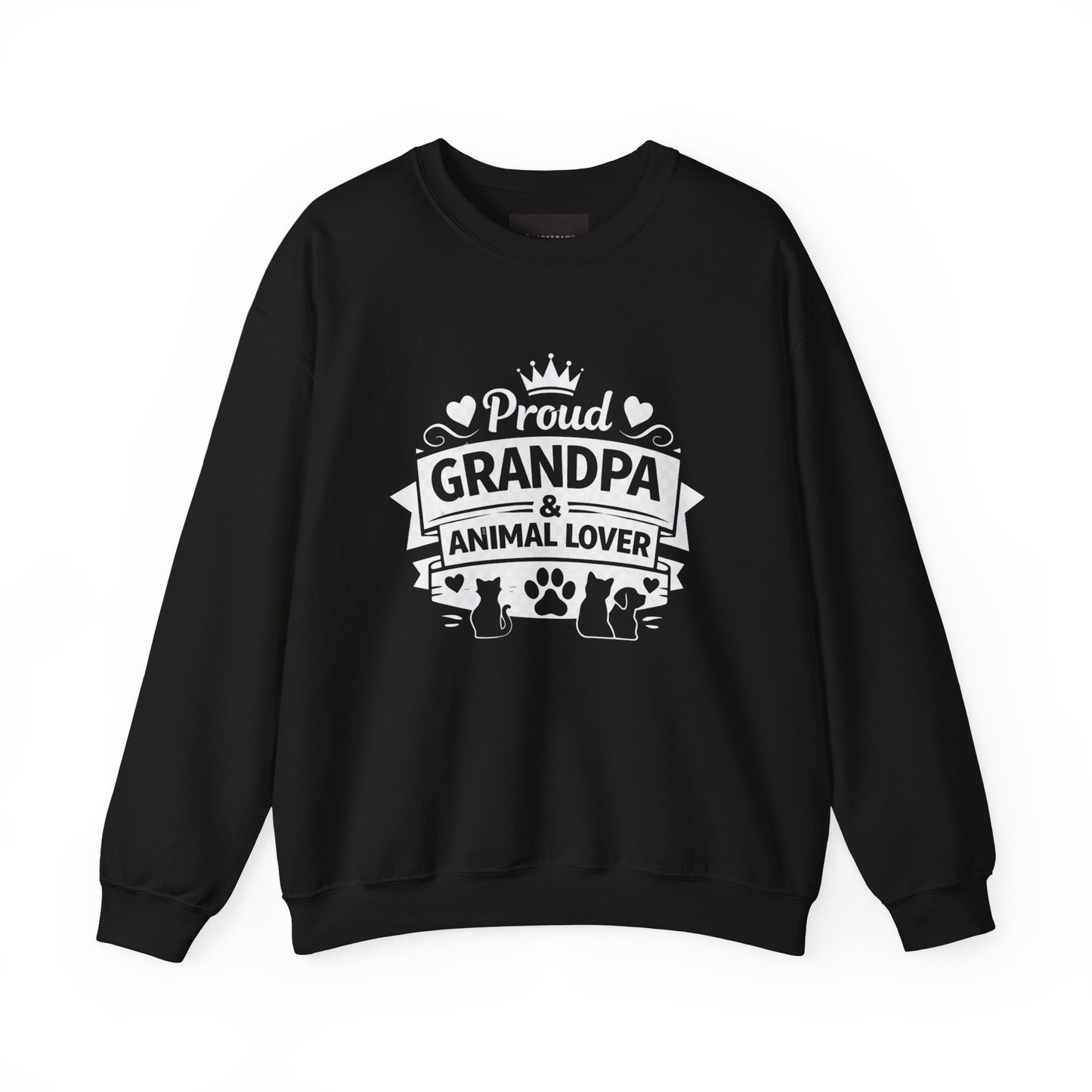 Proud Grandpa & Animal Lover Sweatshirt