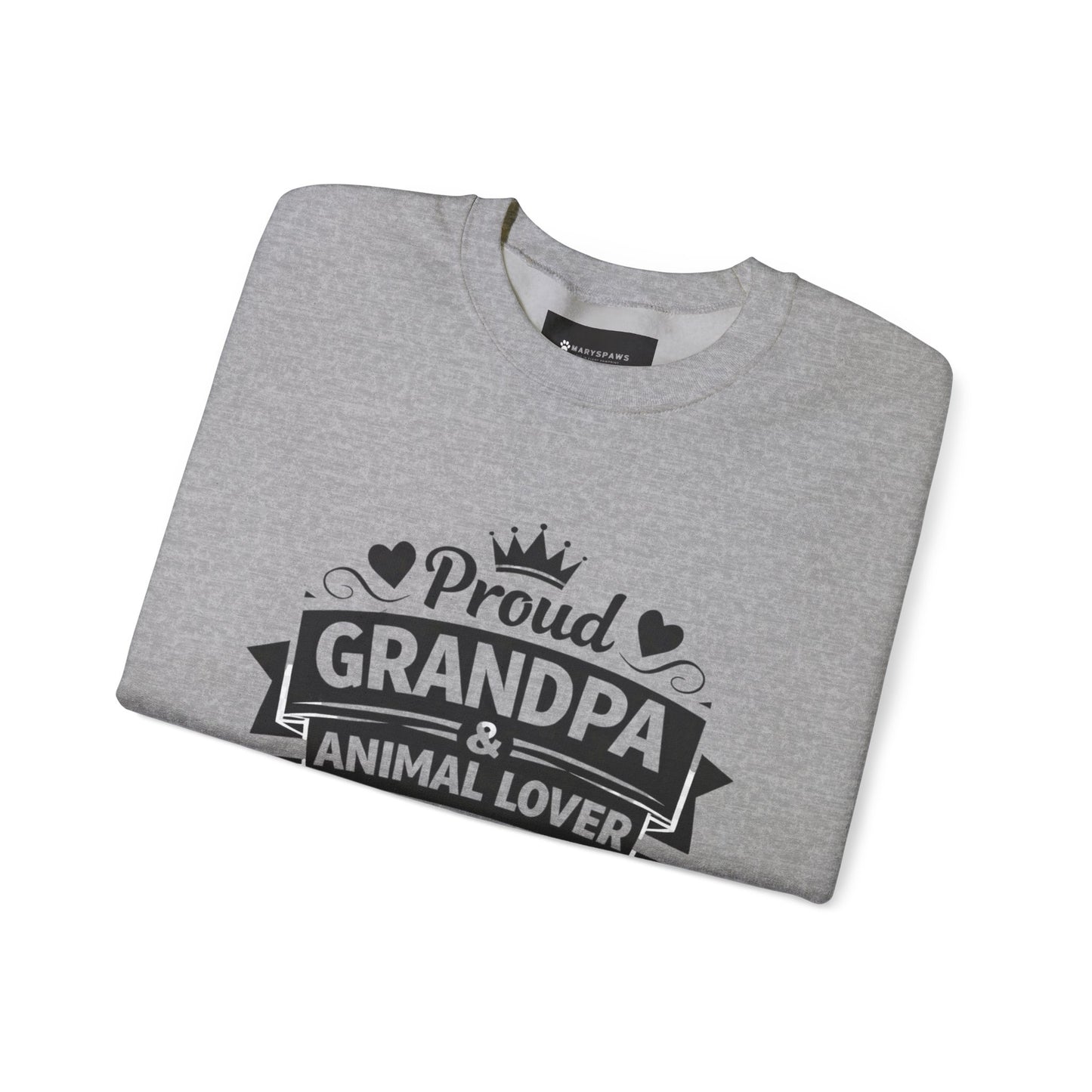 Proud Grandpa & Animal Lover Sweatshirt