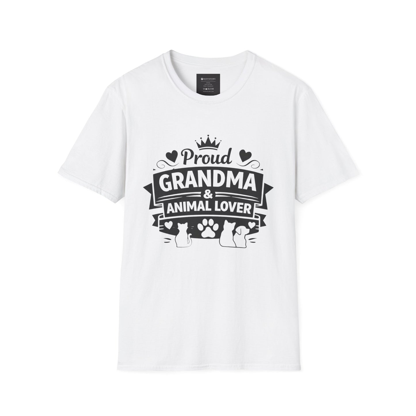 Proud Grandma & Animal Lover T-Shirt