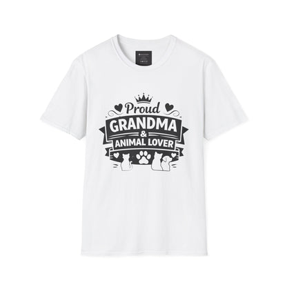 Proud Grandma & Animal Lover T-Shirt