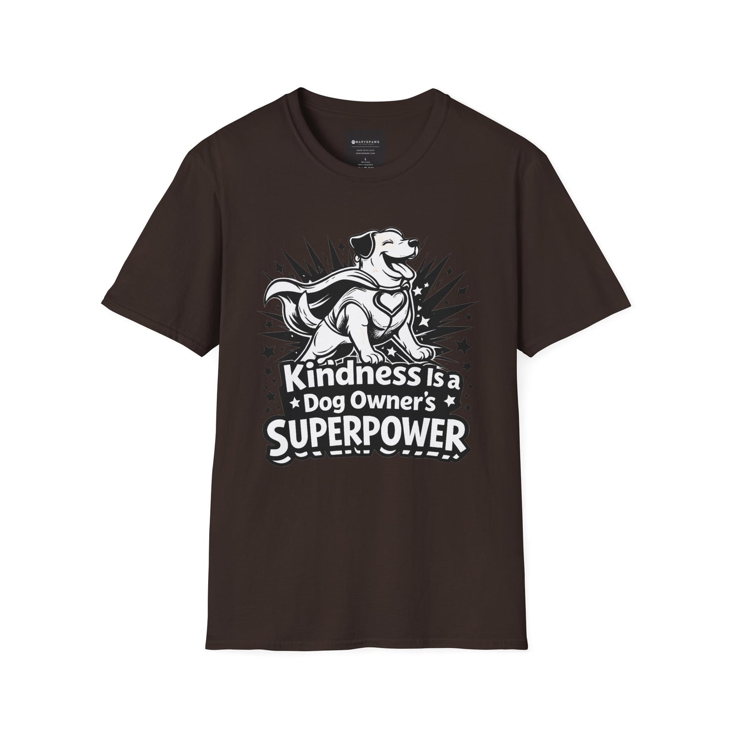 Dog Owner T‑Shirt — "Kindness Is a Dog Owner's Superpower" V2 Graphic Tee