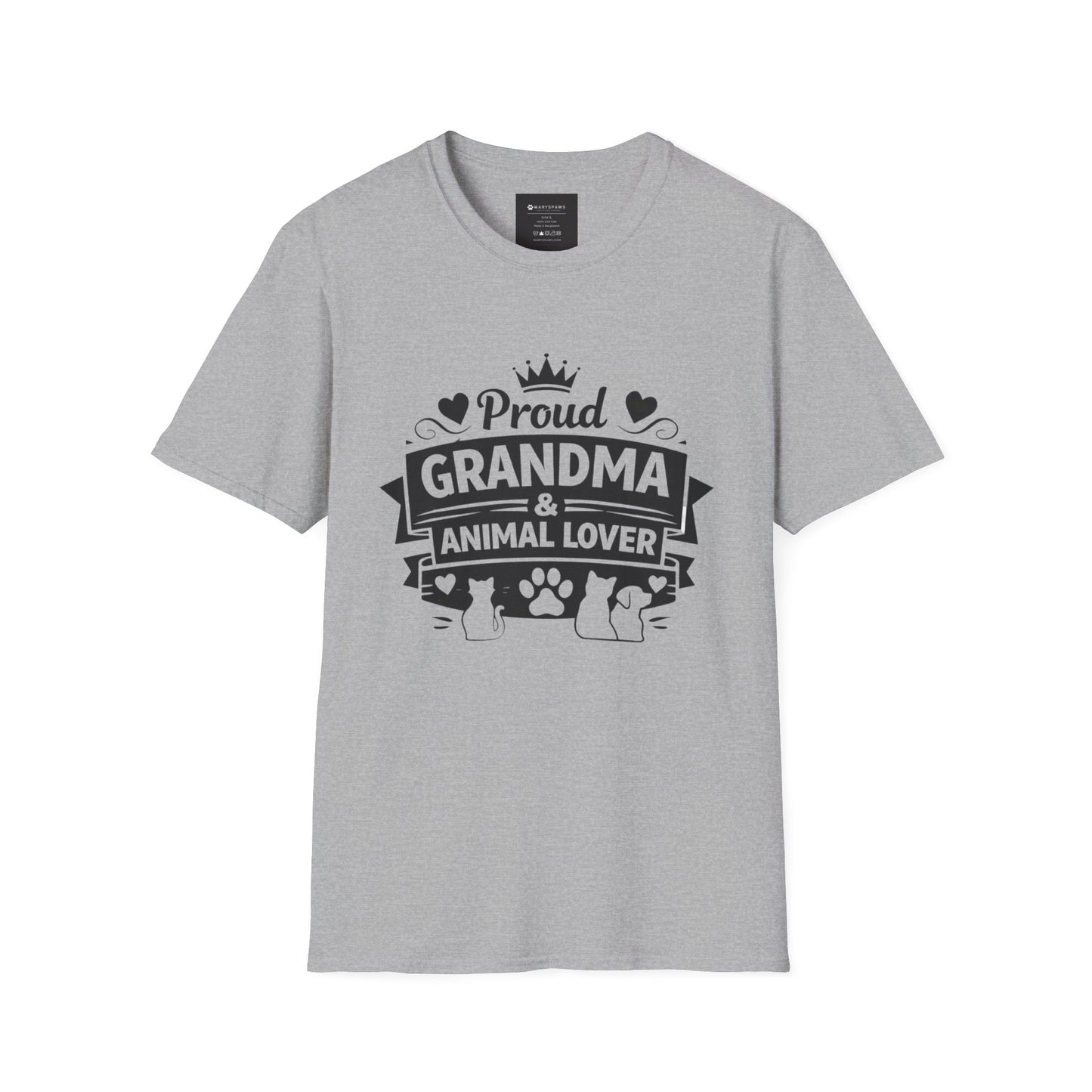 Proud Grandma & Animal Lover T-Shirt