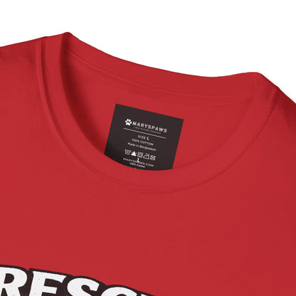 Rescue Dog Mom T-Shirt – "No Exceptions." Rescue Pet Lover Tee