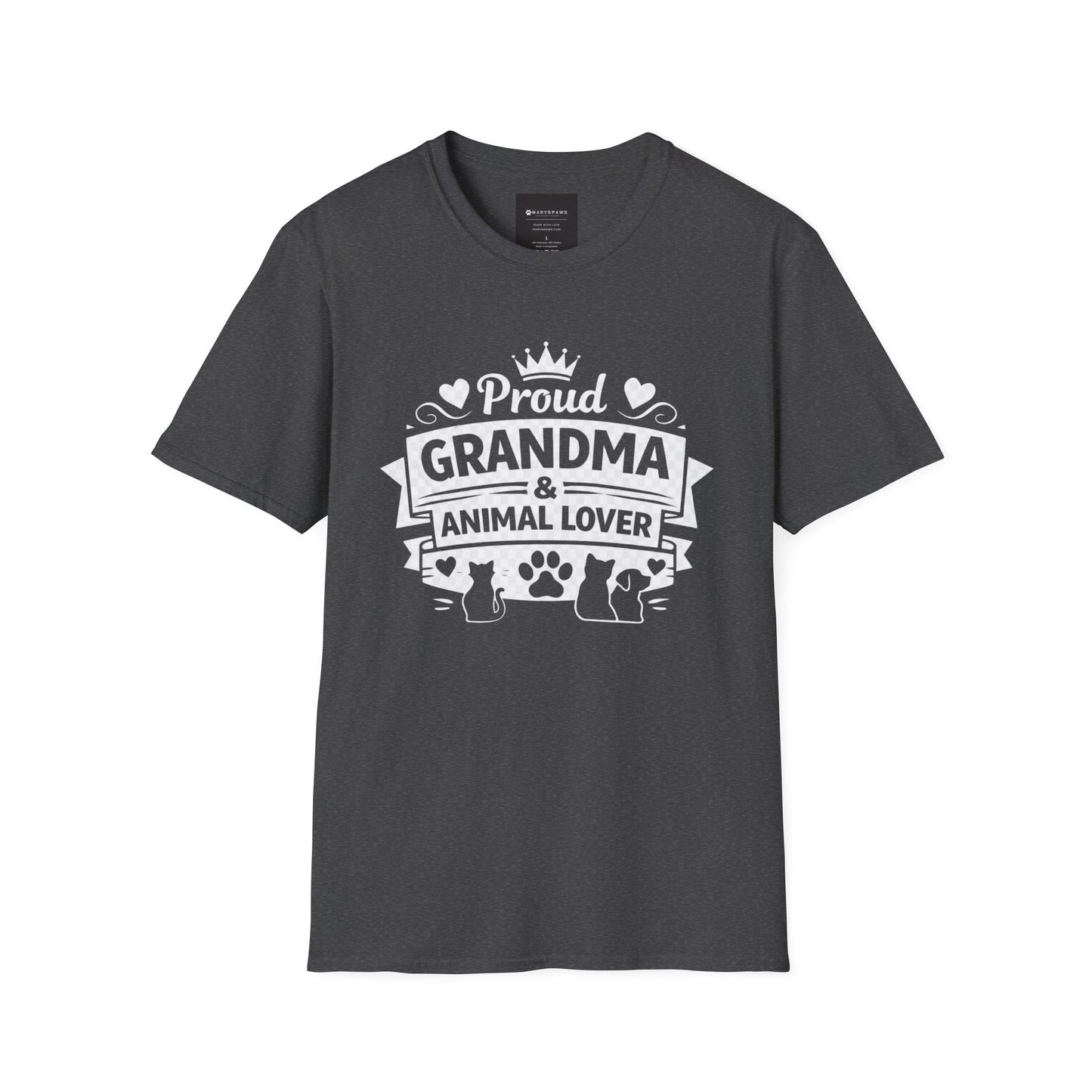 Proud Grandma & Animal Lover T-Shirt