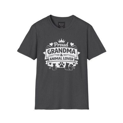 Proud Grandma & Animal Lover T-Shirt