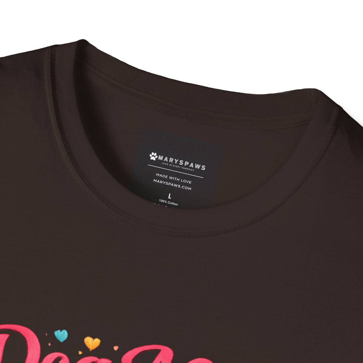 Dog Mom Life T-Shirt — "Loved, Licked & Spoiled" Cute Puppy Graphic Tee