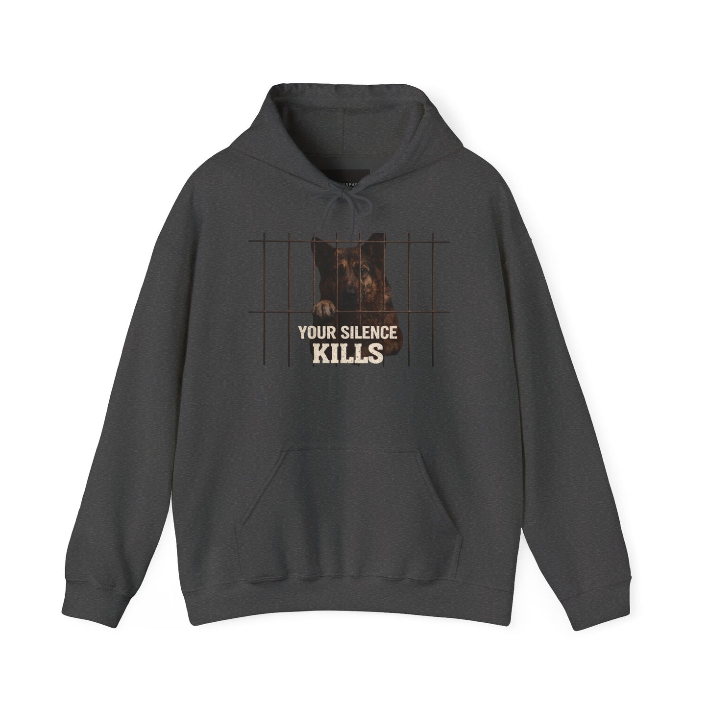 Hoodie - "Your Silence Kills" Advocacy Graphic Hoodie