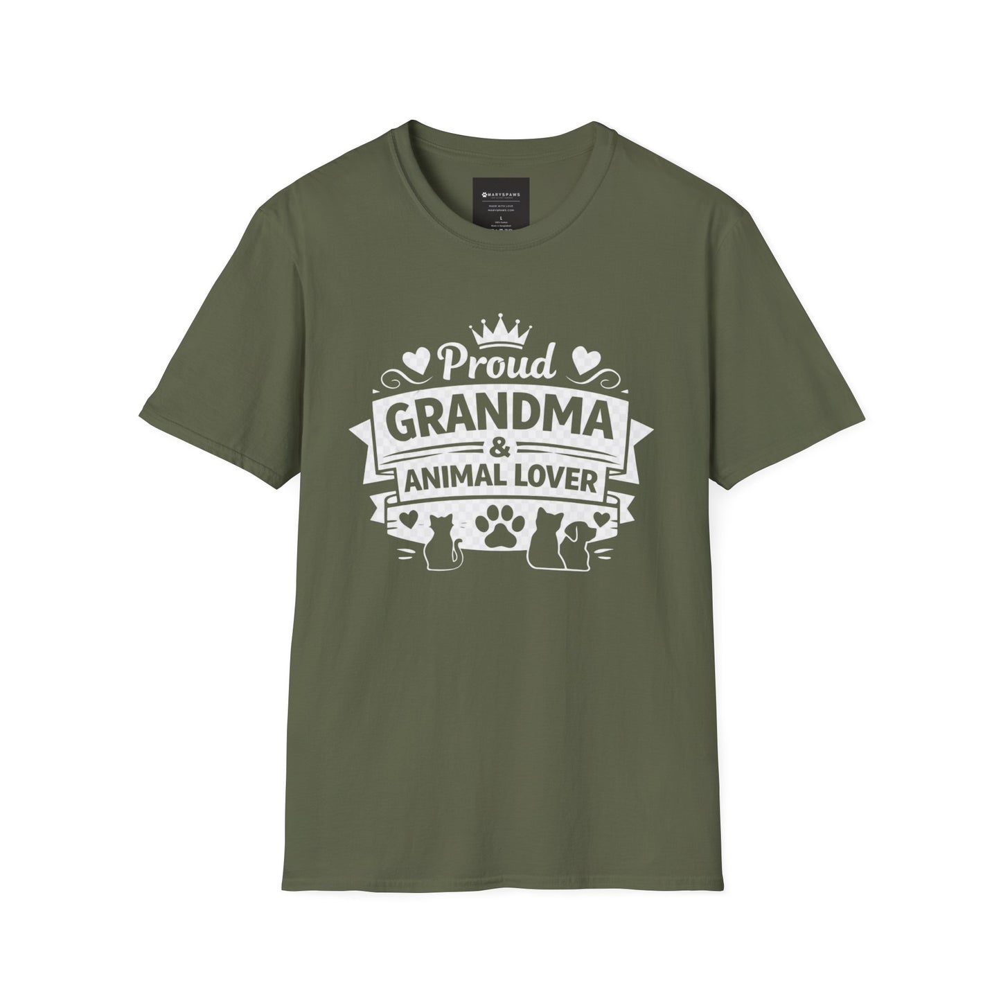 Proud Grandma & Animal Lover T-Shirt