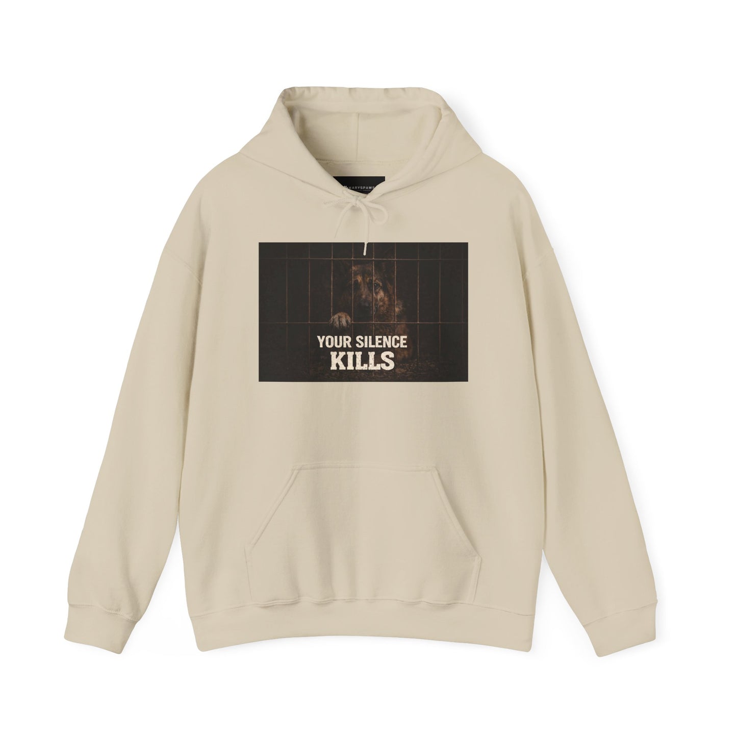 Hoodie - "Your Silence Kills" Advocacy Graphic Hoodie