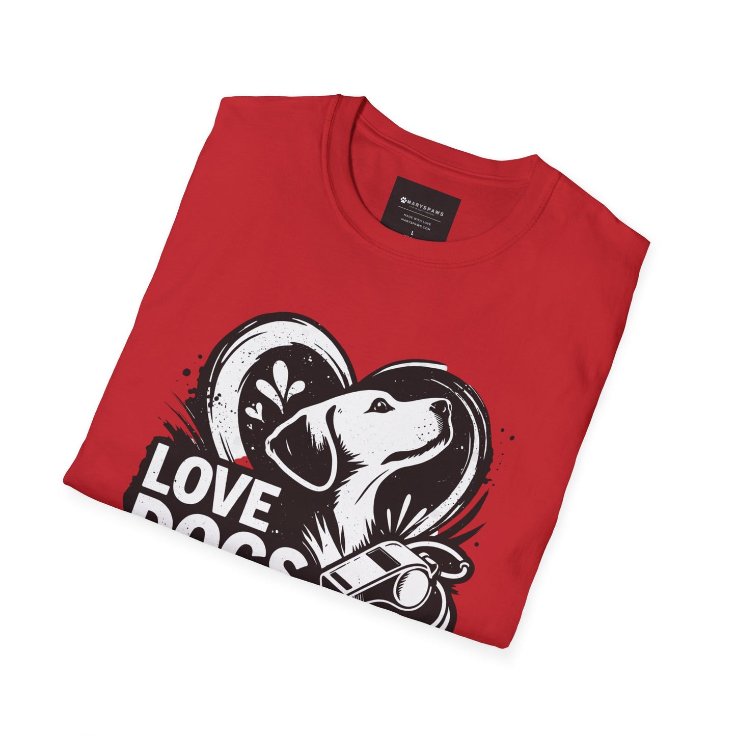 Love Dogs Report Abuse T-Shirt — Dog Rescue Awareness Tee