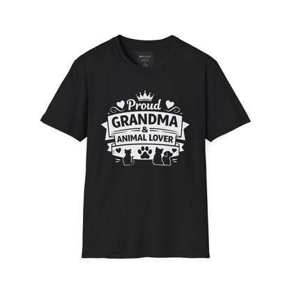 Proud Grandma & Animal Lover T-Shirt