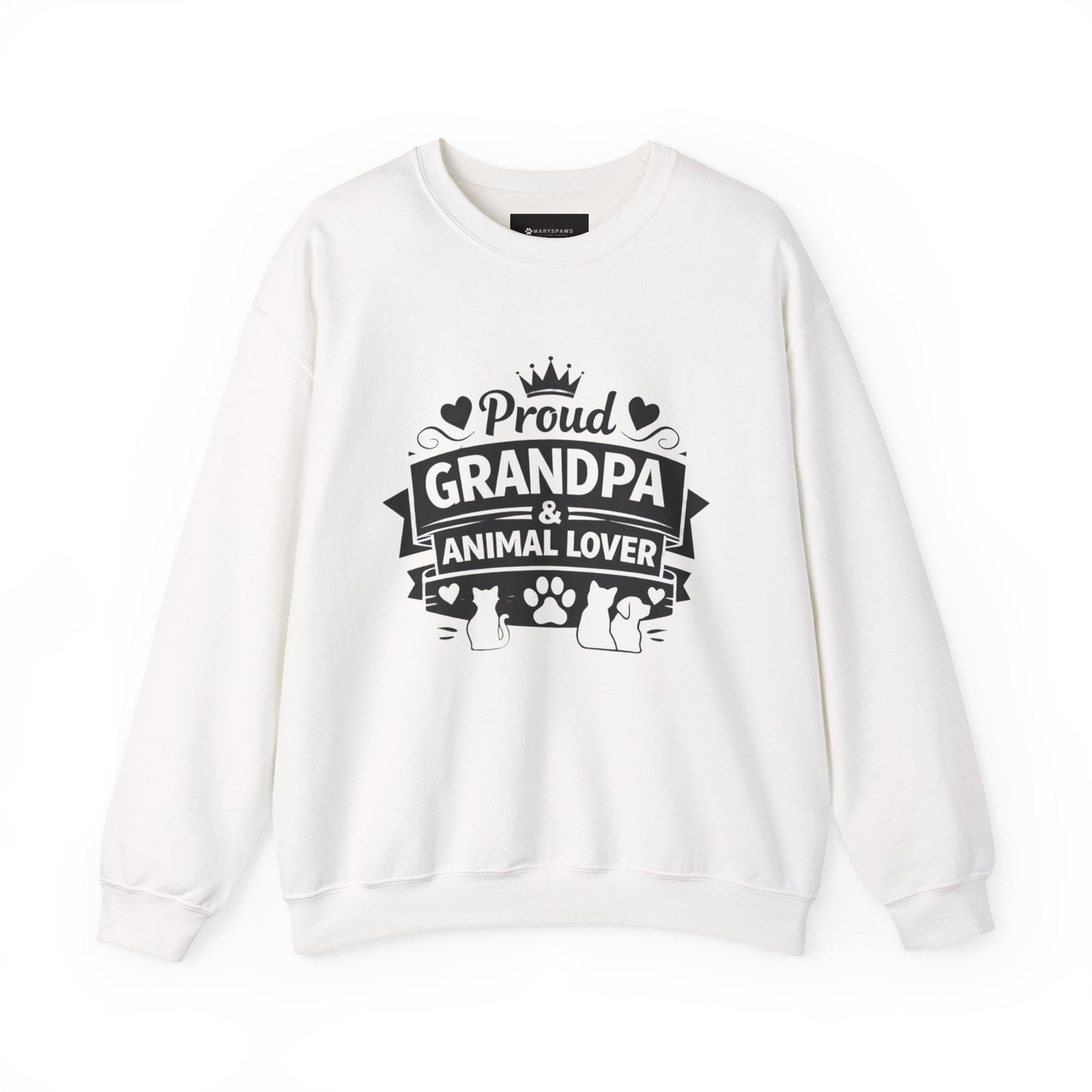 Proud Grandpa & Animal Lover Sweatshirt