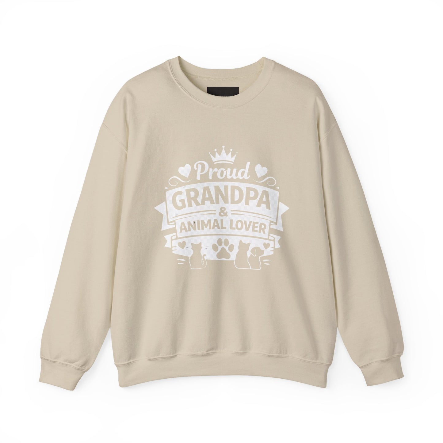 Proud Grandpa & Animal Lover Sweatshirt