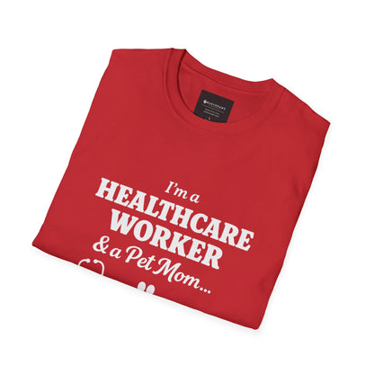 Healthcare Worker & Pet Mom T-Shirt — “You Can Trust Me” Nurse Vet Paw Tee