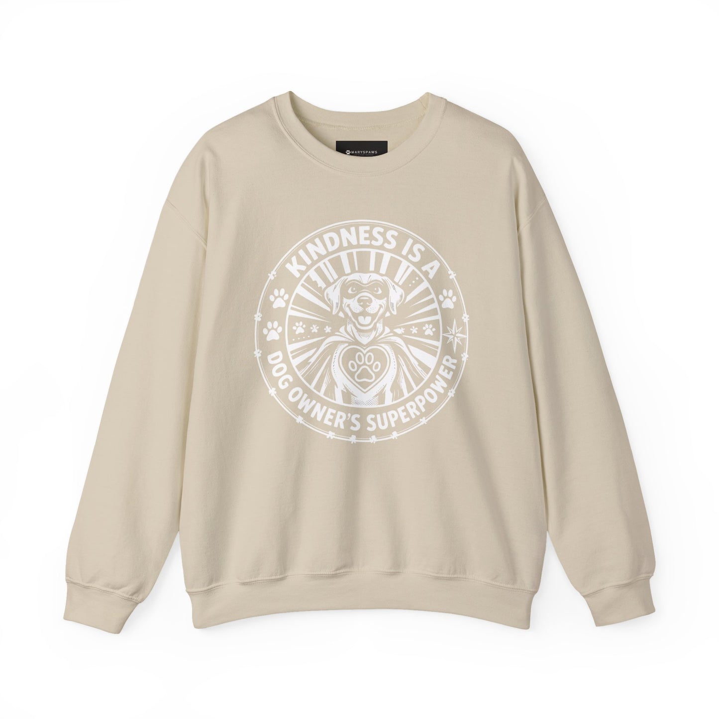 Kindness Is A Dog Owner’s Superpower Crewneck Sweatshirt