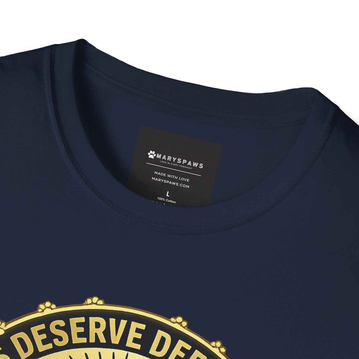 Dogs Deserve Defenders T-Shirt — Be Their Voice Animal Rescue Tee