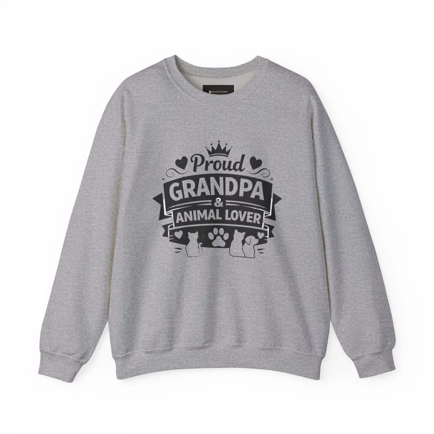 Proud Grandpa & Animal Lover Sweatshirt