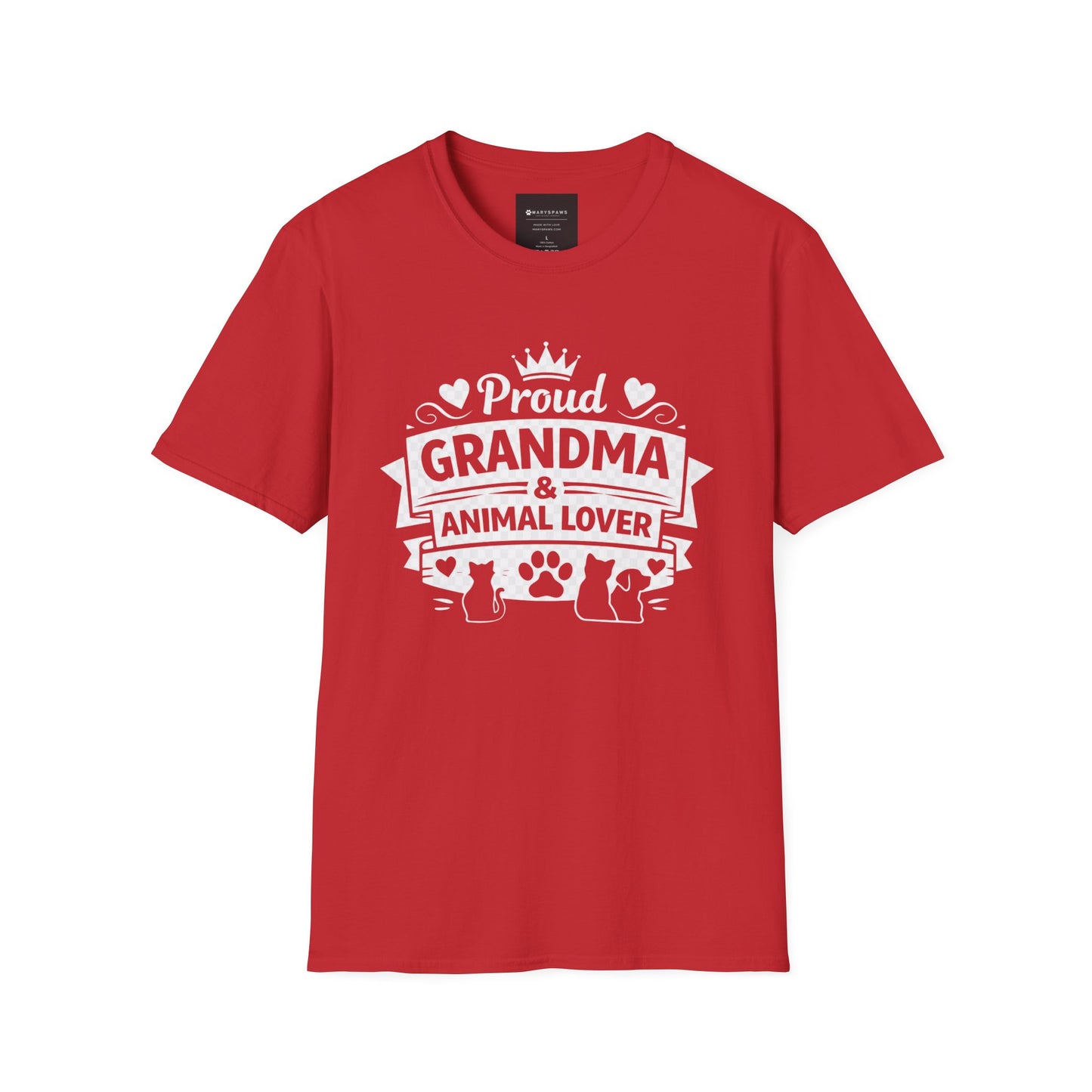 Proud Grandma & Animal Lover T-Shirt