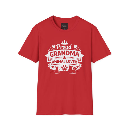 Proud Grandma & Animal Lover T-Shirt