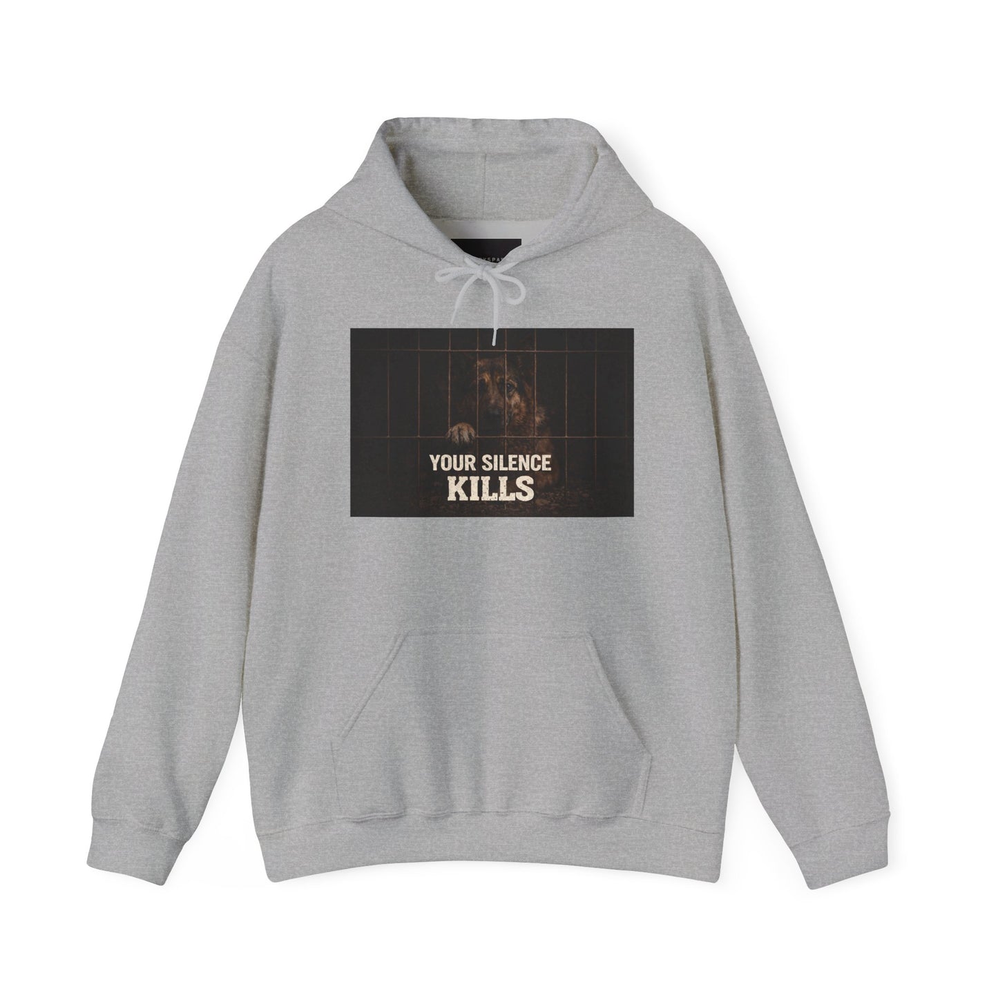 Hoodie - "Your Silence Kills" Advocacy Graphic Hoodie