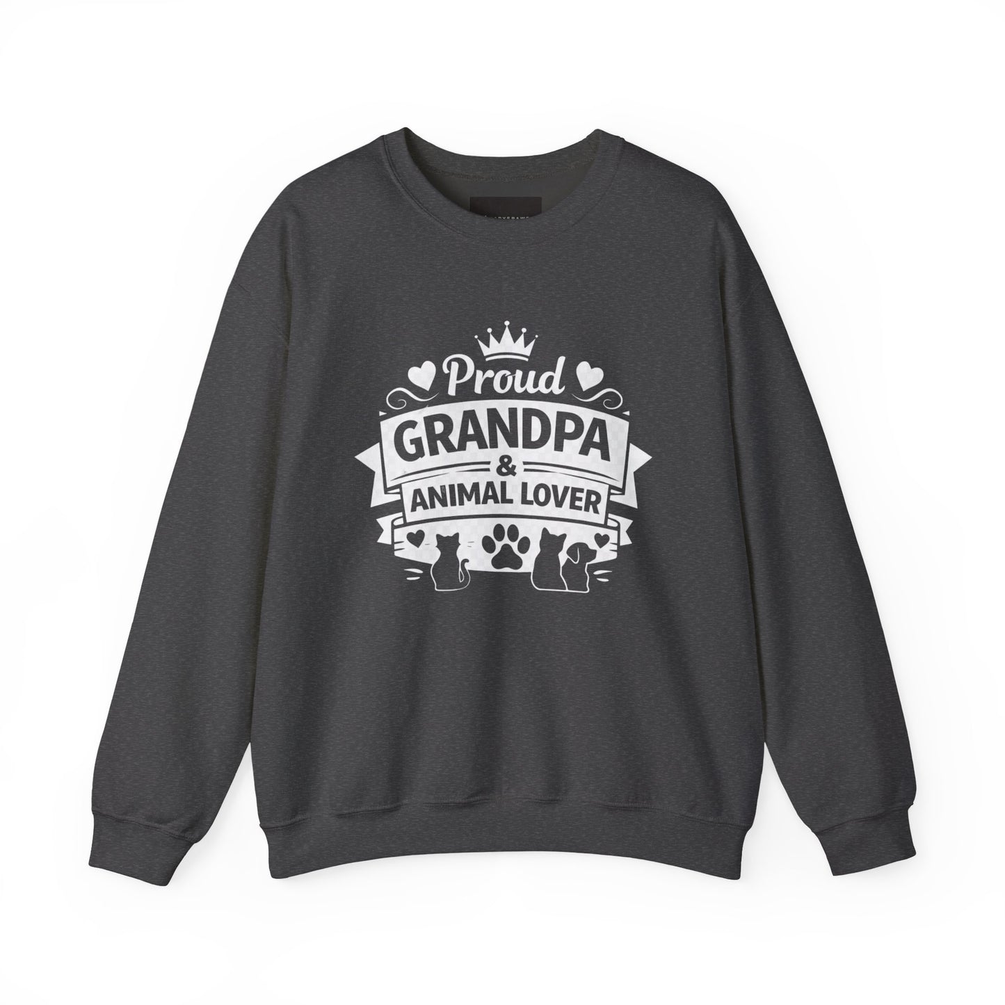 Proud Grandpa & Animal Lover Sweatshirt
