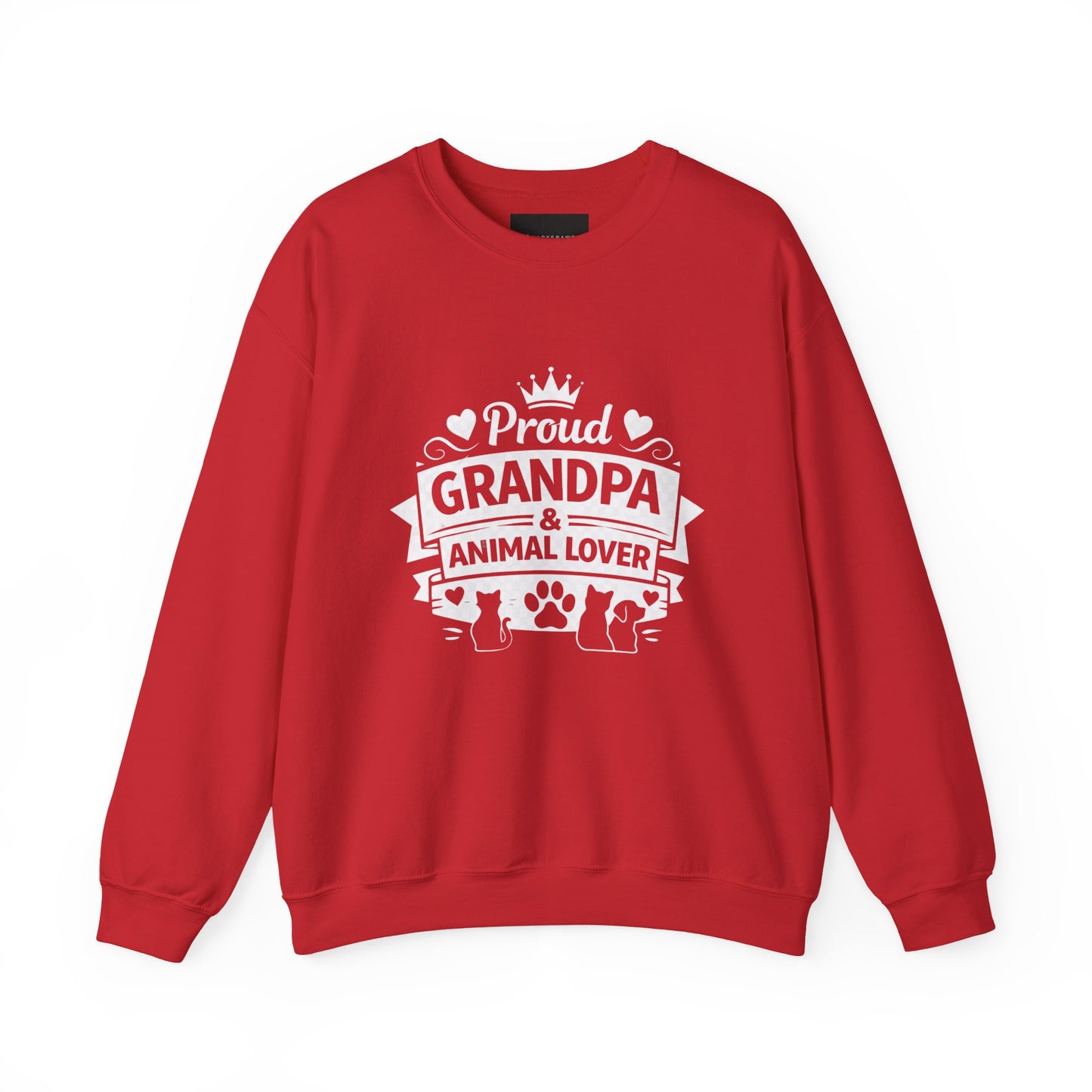 Proud Grandpa & Animal Lover Sweatshirt
