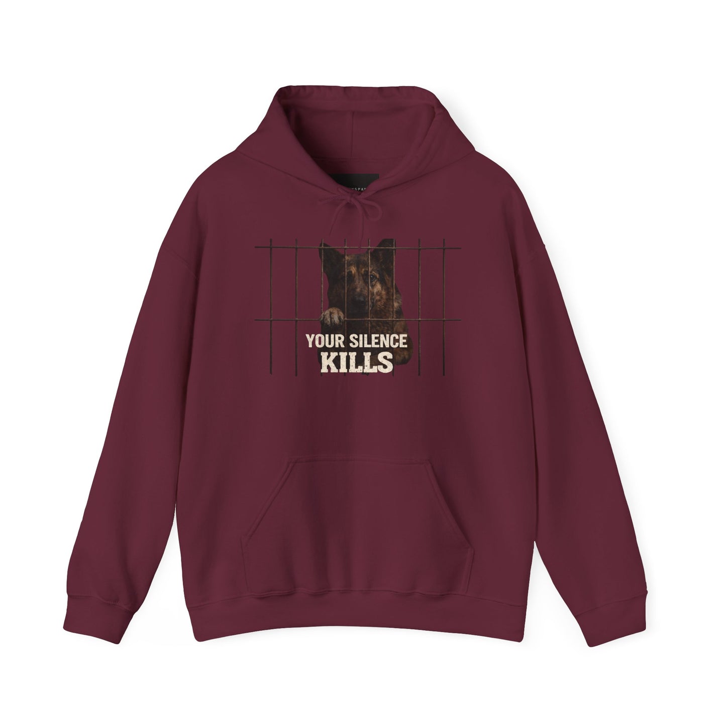 Hoodie - "Your Silence Kills" Advocacy Graphic Hoodie