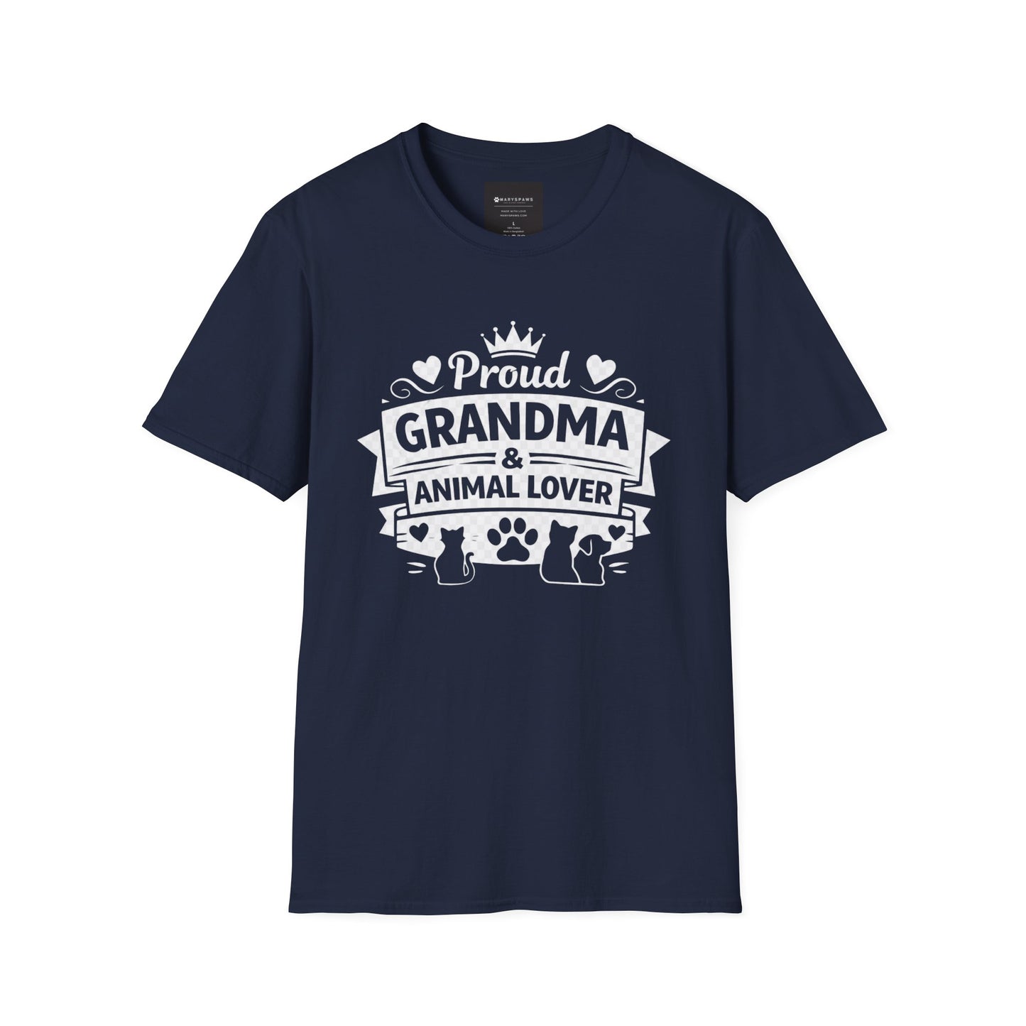Proud Grandma & Animal Lover T-Shirt