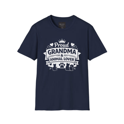 Proud Grandma & Animal Lover T-Shirt