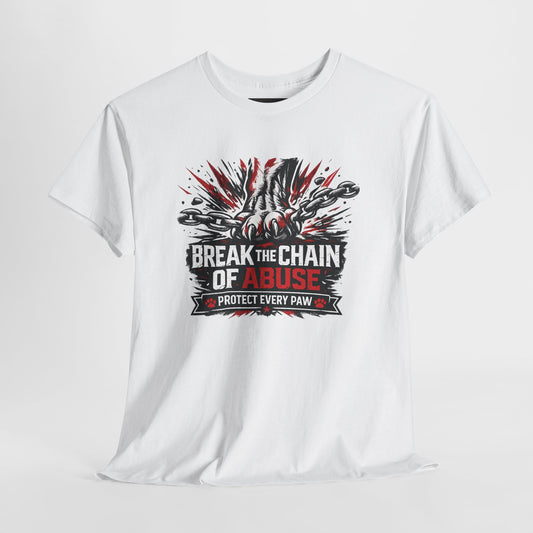 Break the Chain of Abuse Tee - Protect Every Paw Animal Rescue T-Shirt